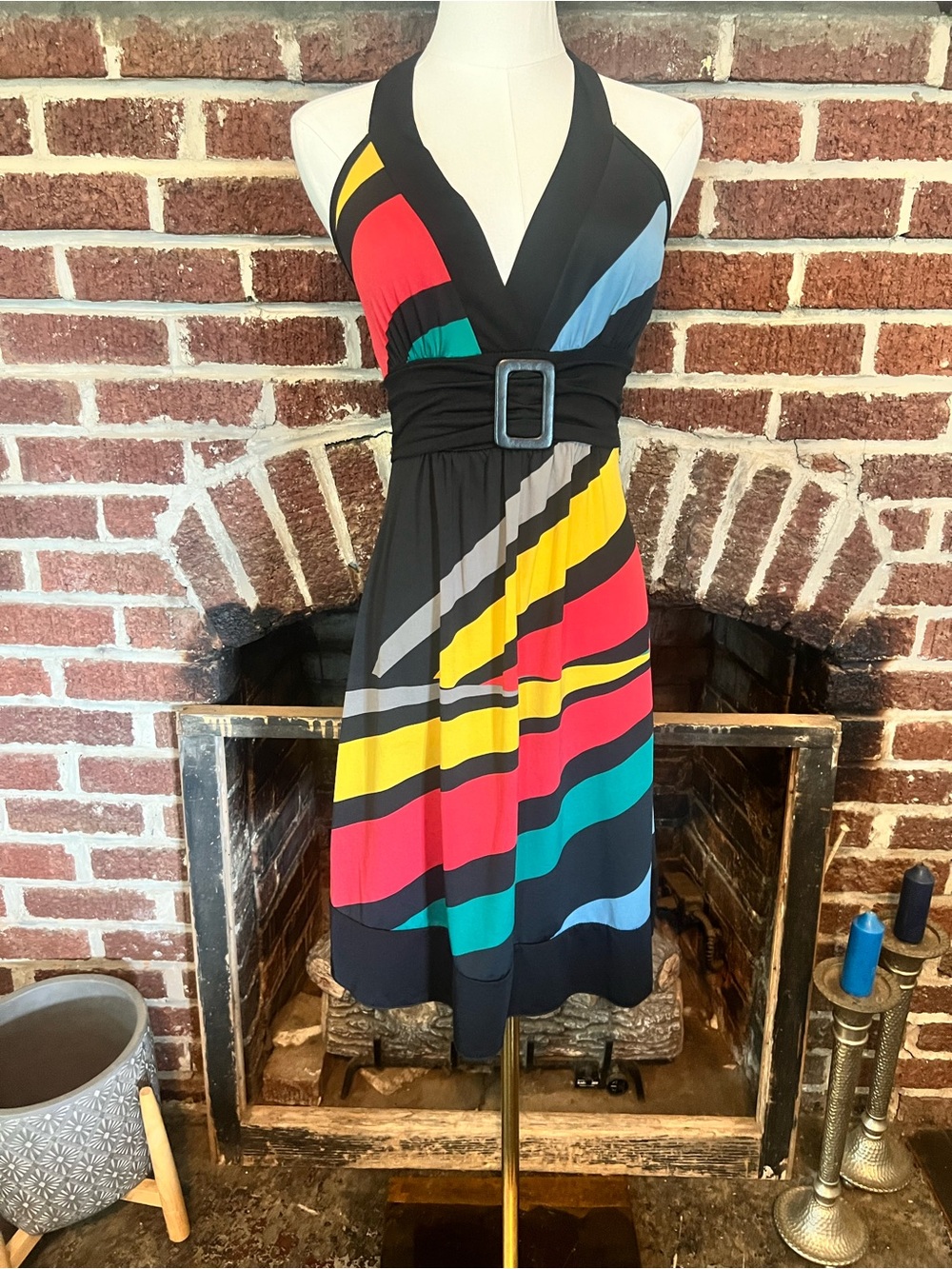 VINTAGE WetSeal Halter Dress